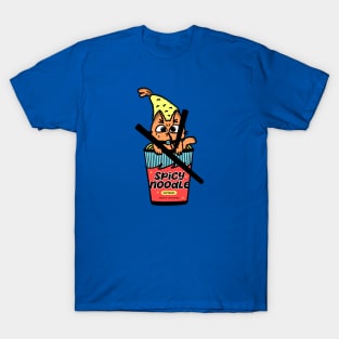 Spicy Noodle Cat Shrimp Tempurra T-Shirt